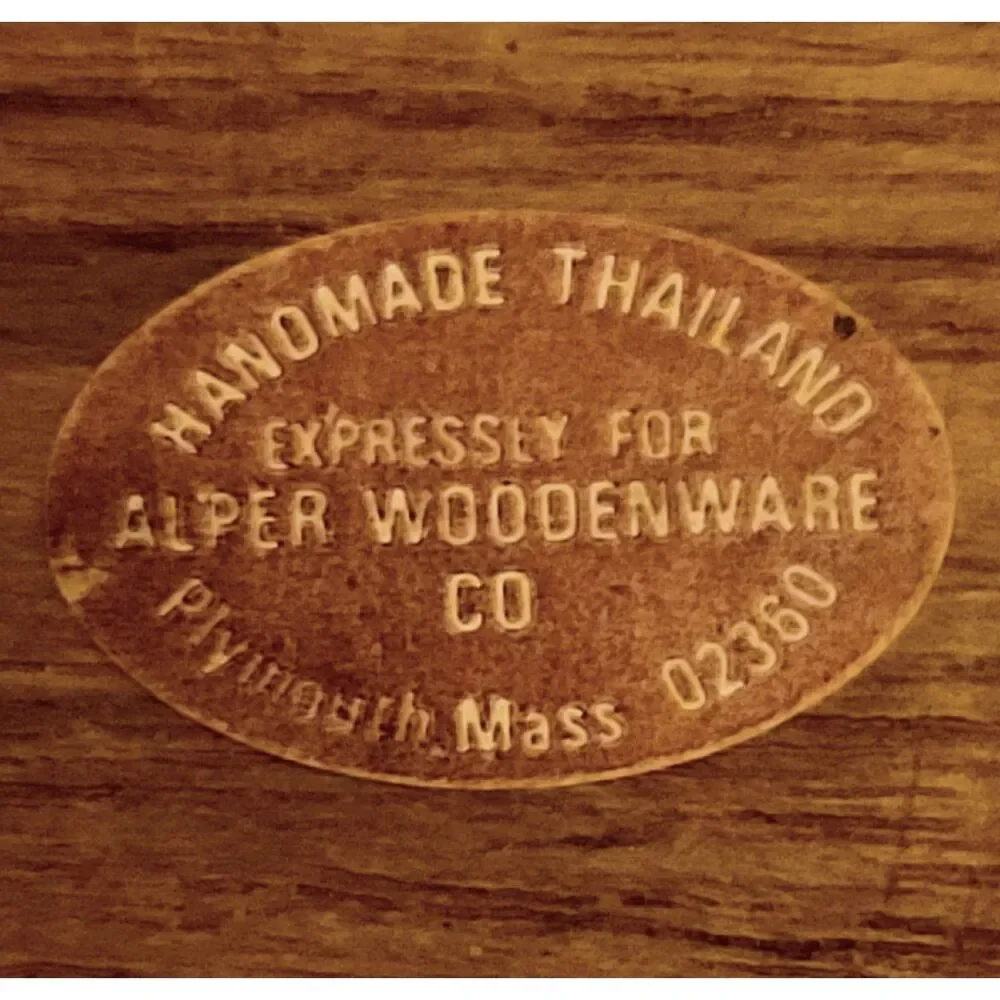 Teak Wood Scoop‎ Made in Thailand